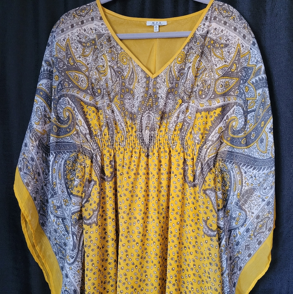 Yellow Boho MPH Maxi Dress